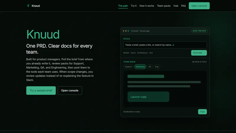 Knuud screenshot 1