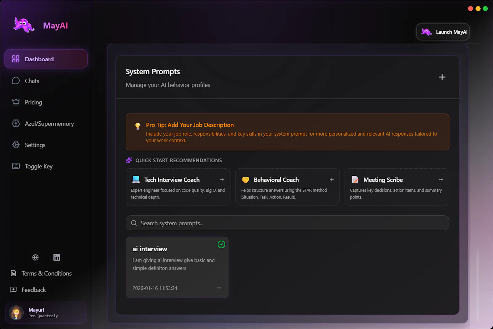 MayAI screenshot 3