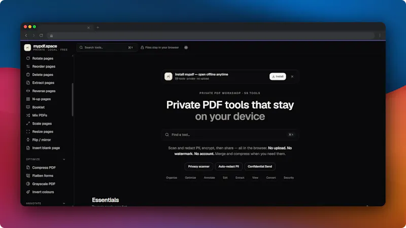 mypdf screenshot 1