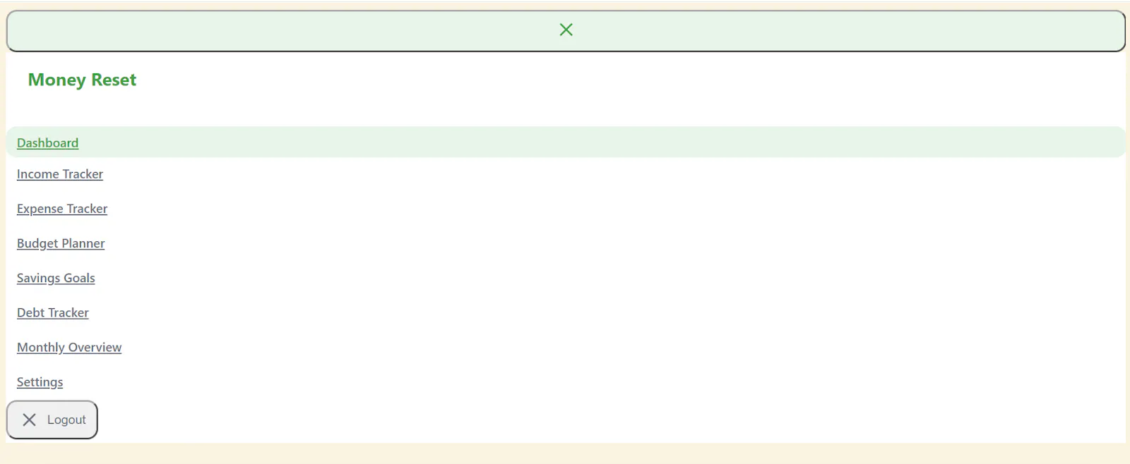 Money Reset screenshot 1
