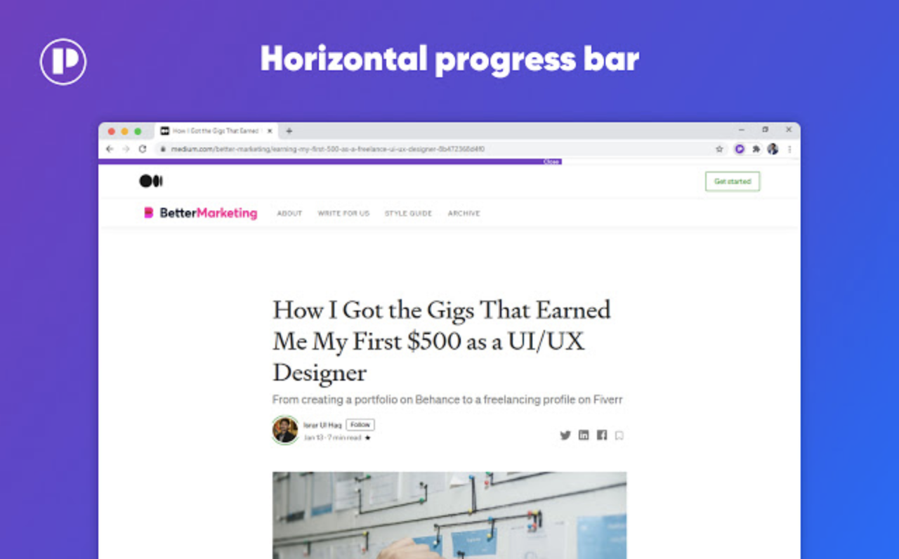 Website Read Progress gallery image