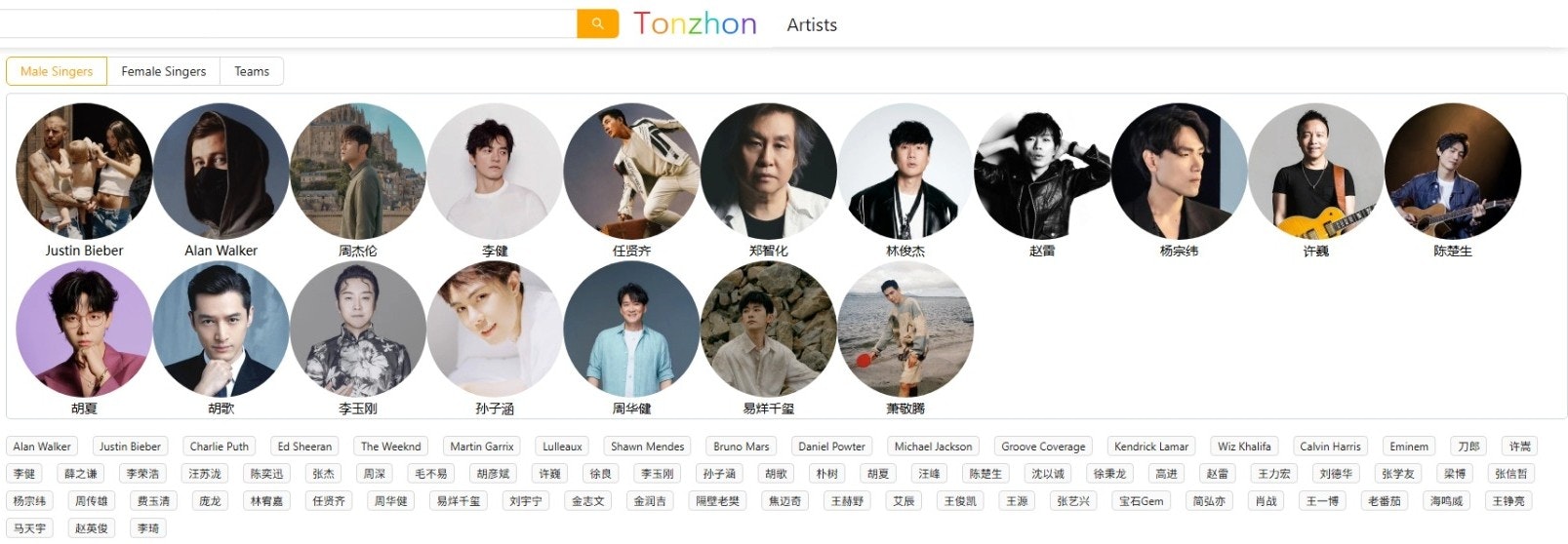 Media Tonzhon Global - Keupayaan carian lagu yang lebih kuat, ui yang lebih segar ... 3