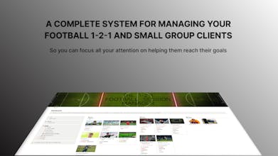 The 1-2-1 Football Session Manager gallery image