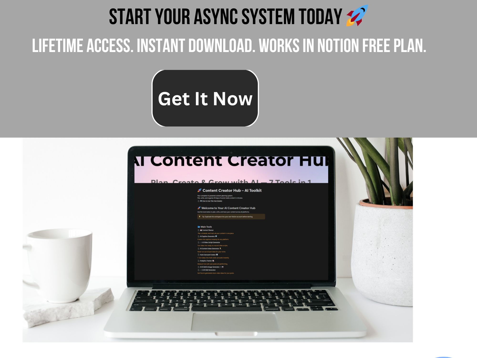 Async Content System — Notion AI Toolkit media 9