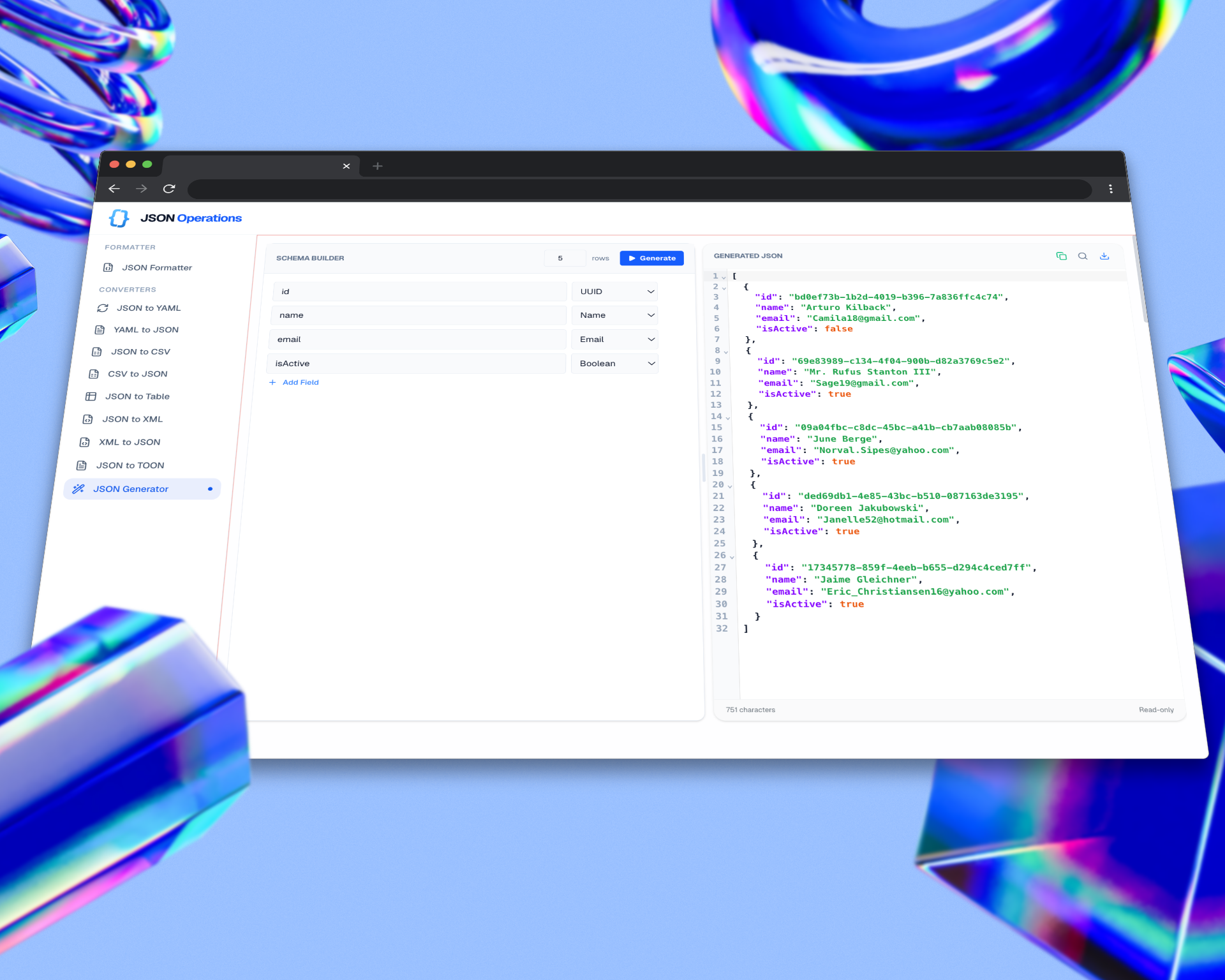 JSON Operations gallery image