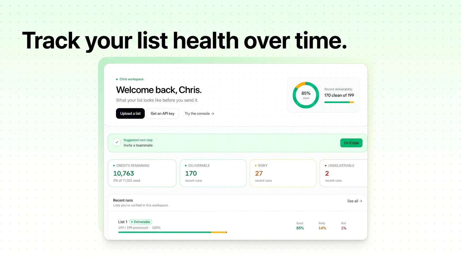 CleanMyList.io screenshot 4