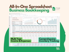 Bookkeeping Spreadsheet for Business gallery image