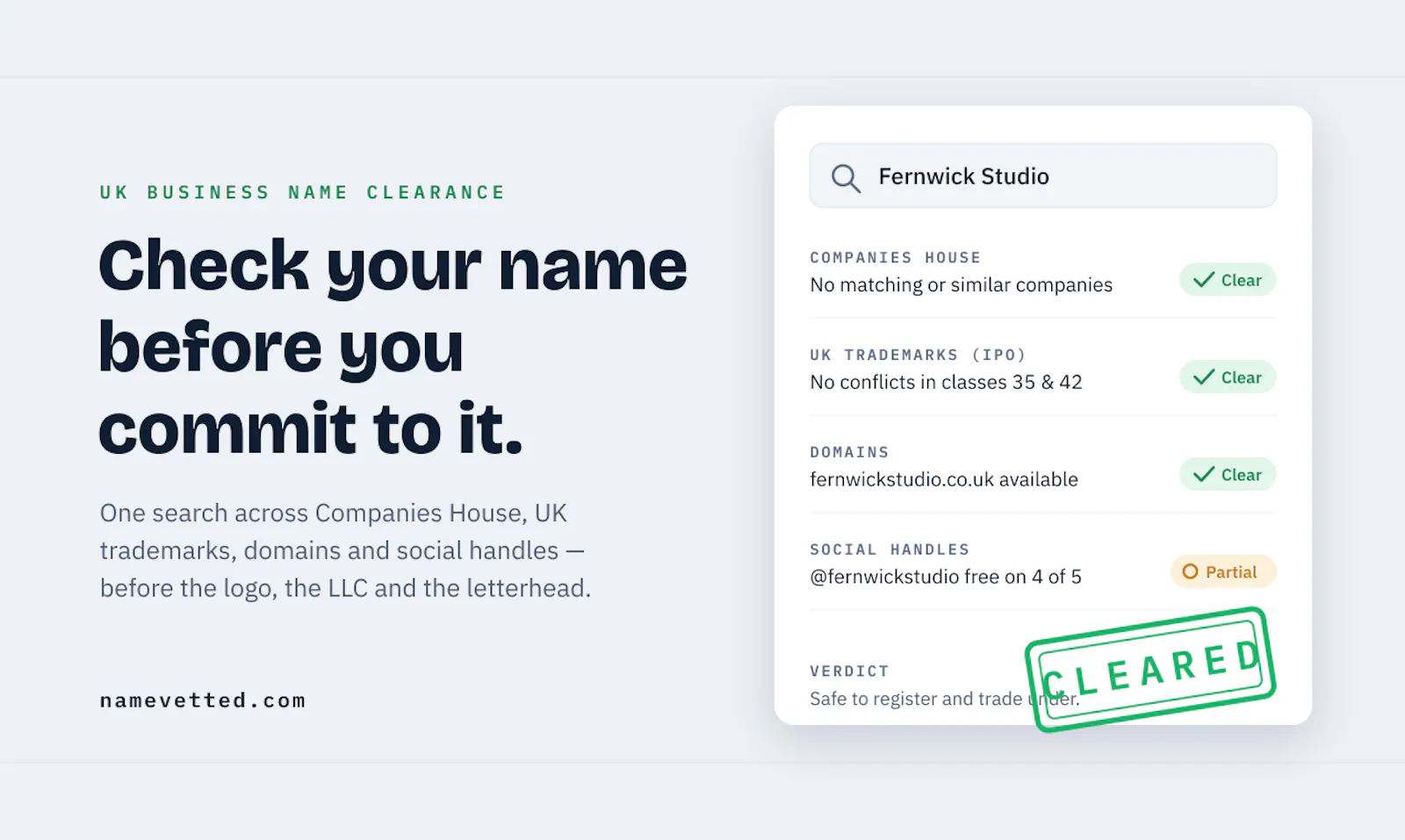 NameVetted screenshot 2