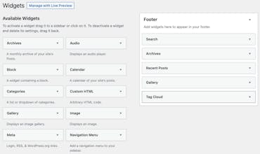 Classic Editor and Classic Widgets gallery image
