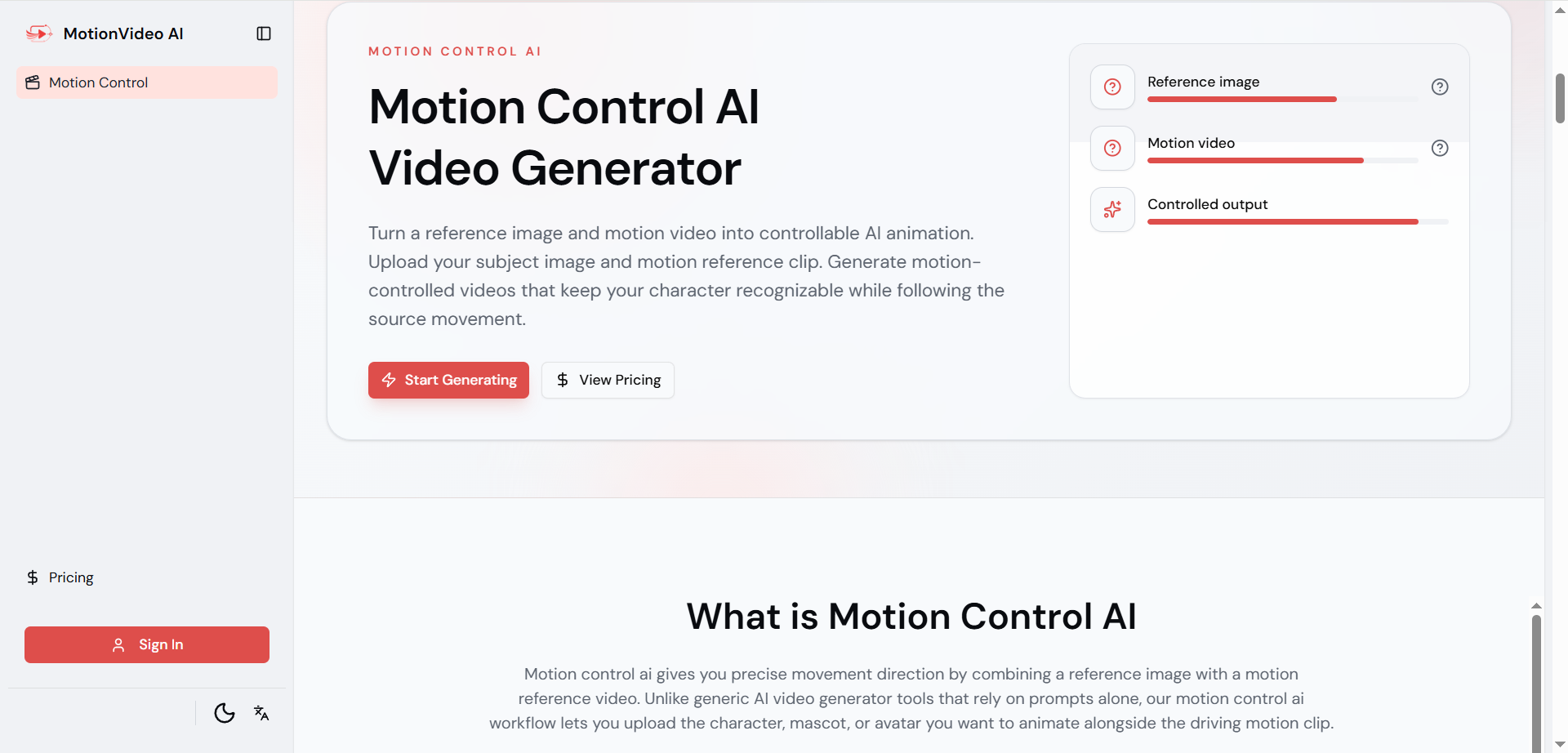 Motion Control AI gallery image