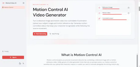 Motion Control AI gallery image