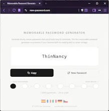 Memorable Password Generator gallery image
