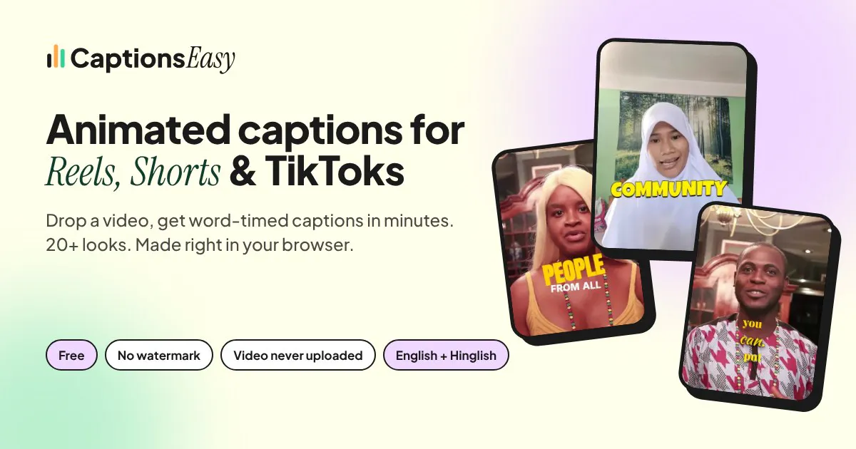 CaptionsEasy gallery image