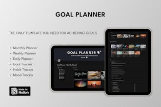 Goal Planner - Notion System gallery image