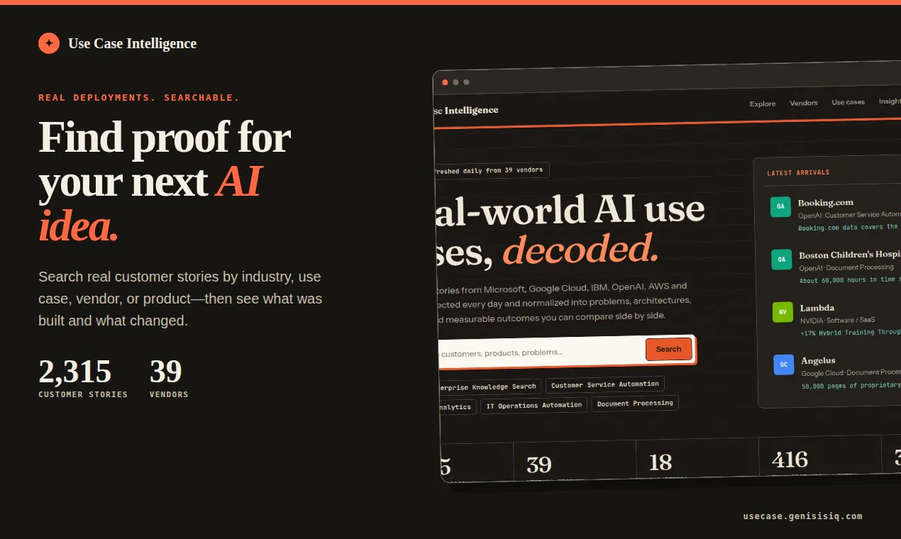 Use Case Intelligence gallery image