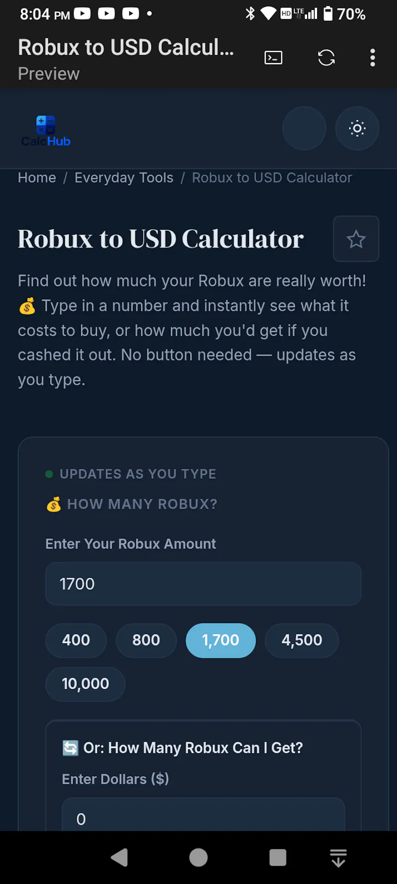 CalcHub  screenshot 26