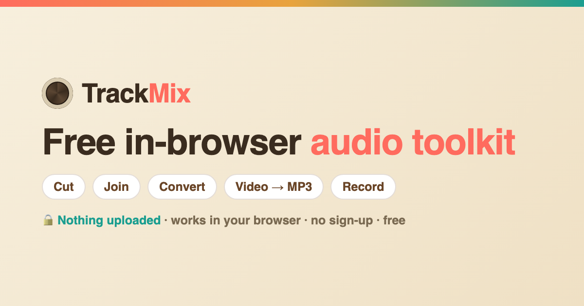 TrackMix gallery image