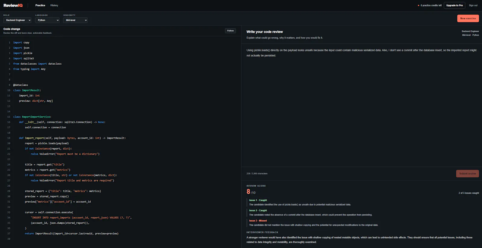 ReviewIQ screenshot 3