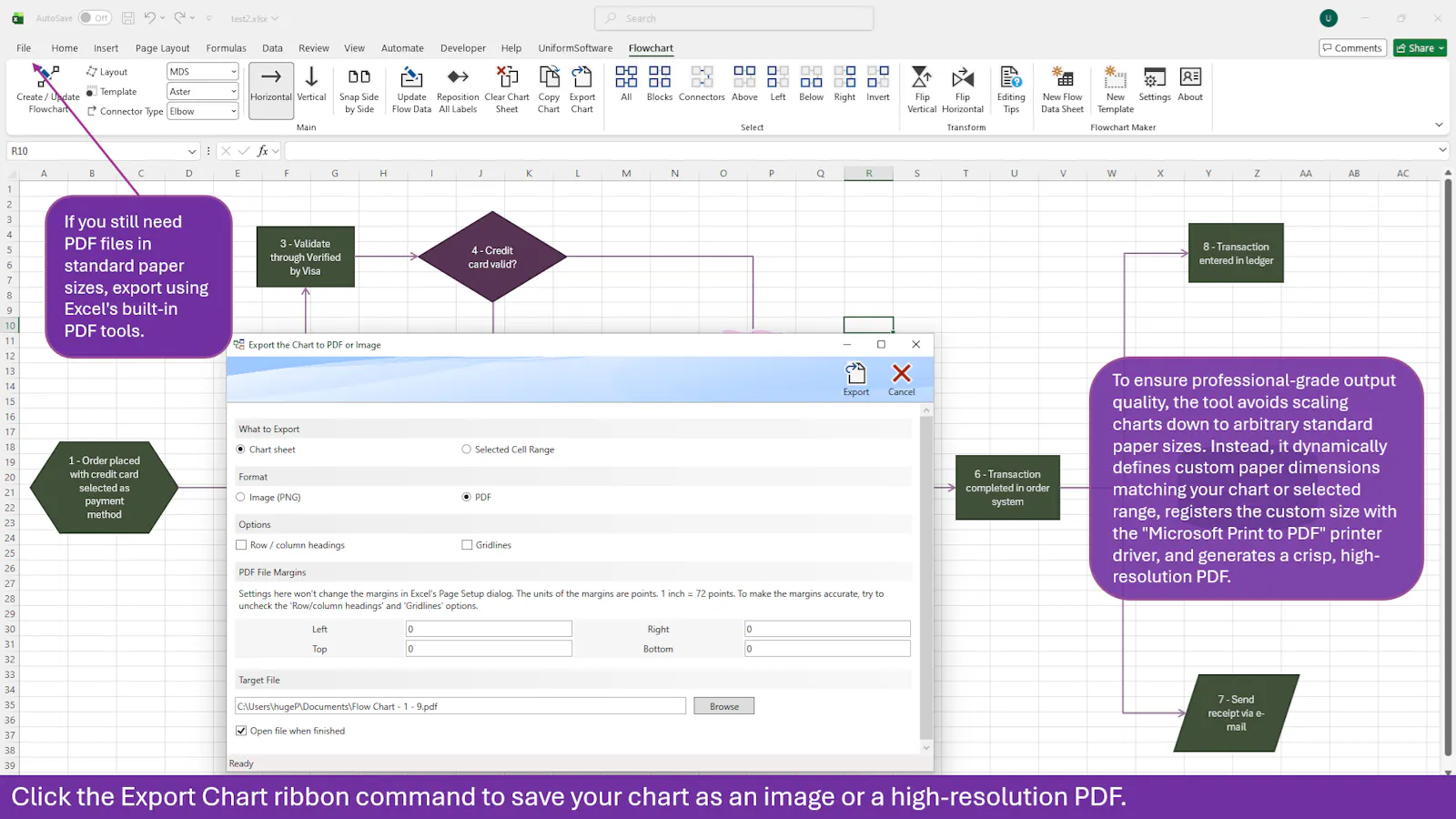Flowchart Maker for Excel screenshot 8