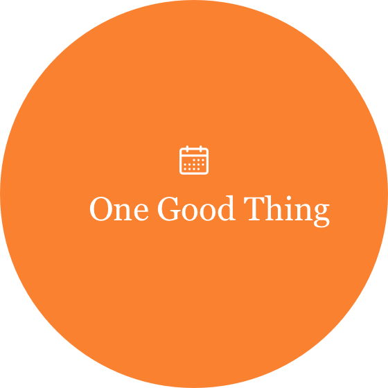 One Good Thing gallery image