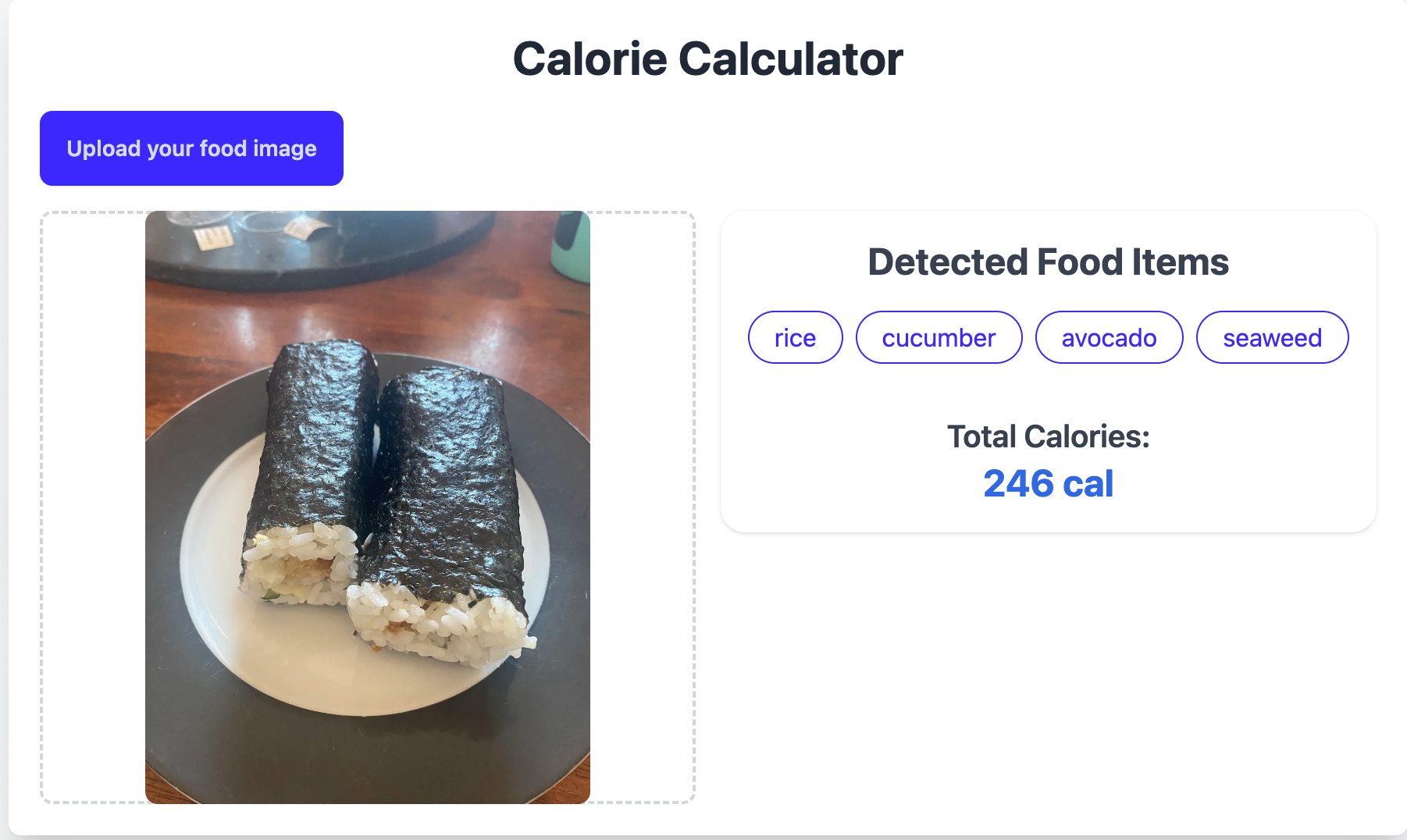 Calorie Calculator
