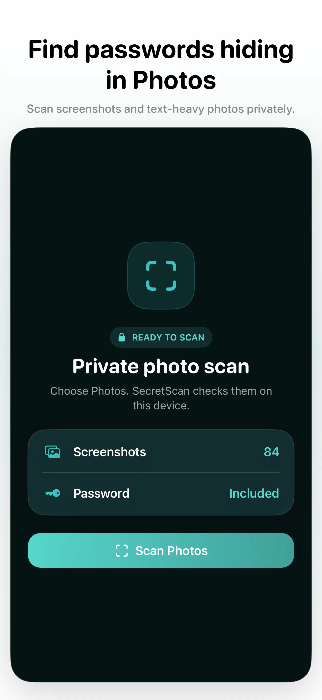 SecretScan gallery image