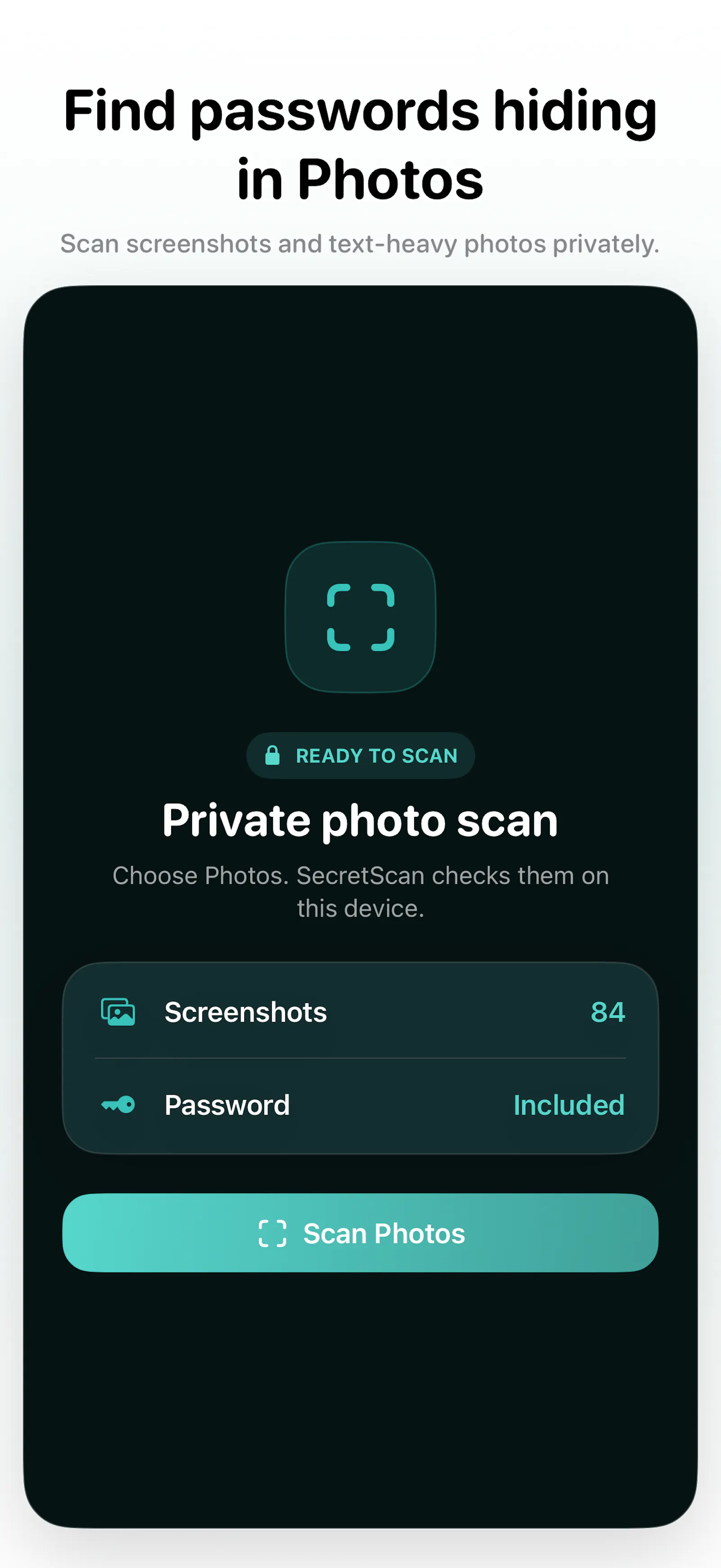 SecretScan screenshot 3