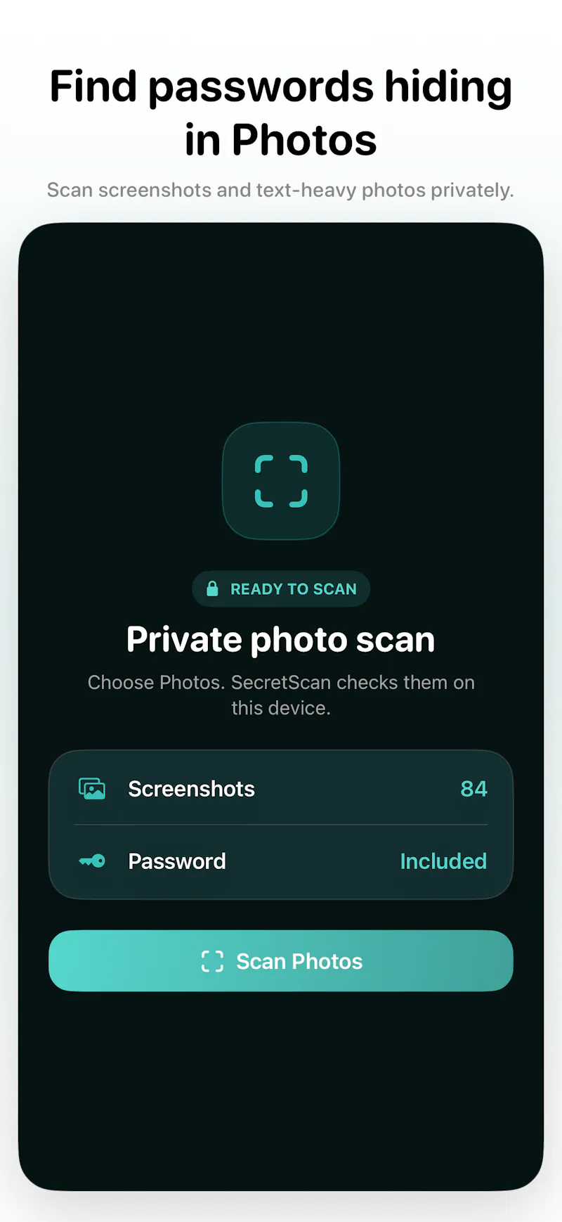 SecretScan screenshot 3