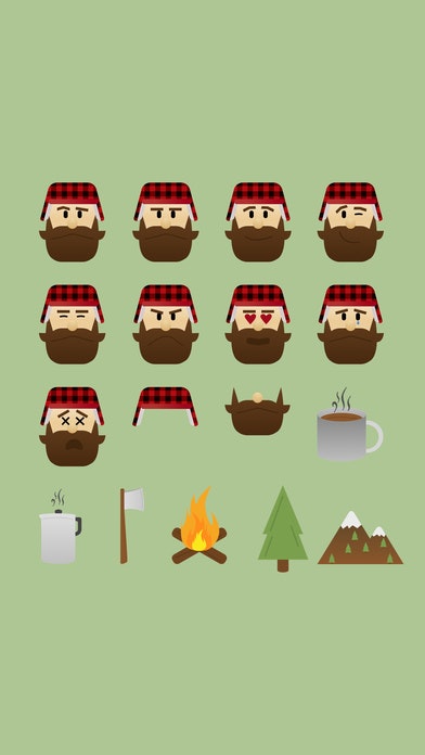 Lumberjack Joe iMessage Sticker Pack gallery image
