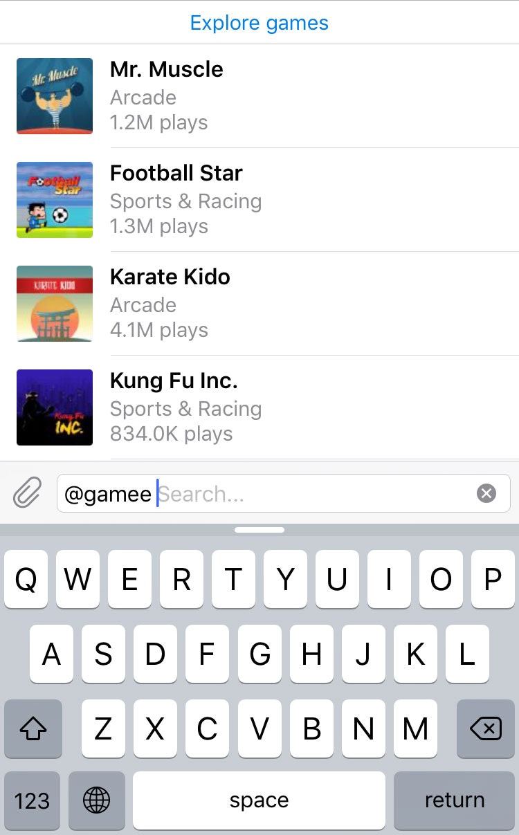 Telegram Gaming Platform Use bots to play games in your chats Product Hunt