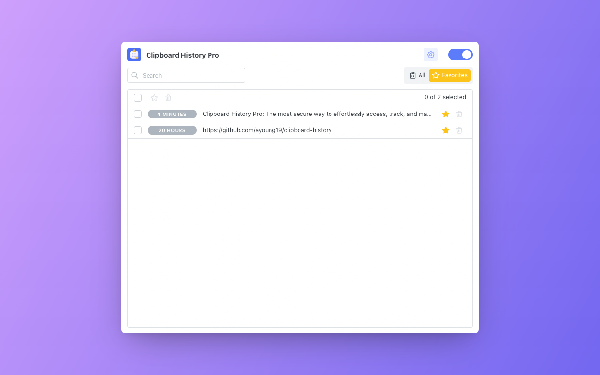 Clipboard History media 3