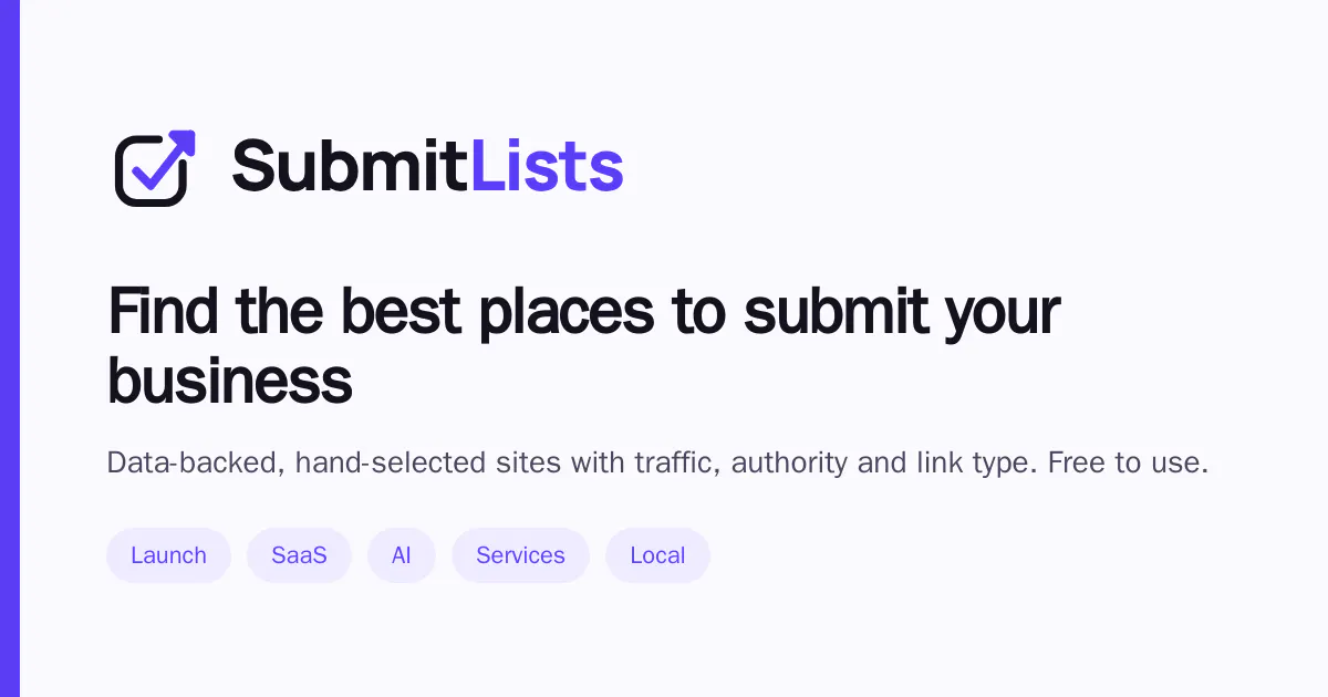 SubmitLists gallery image