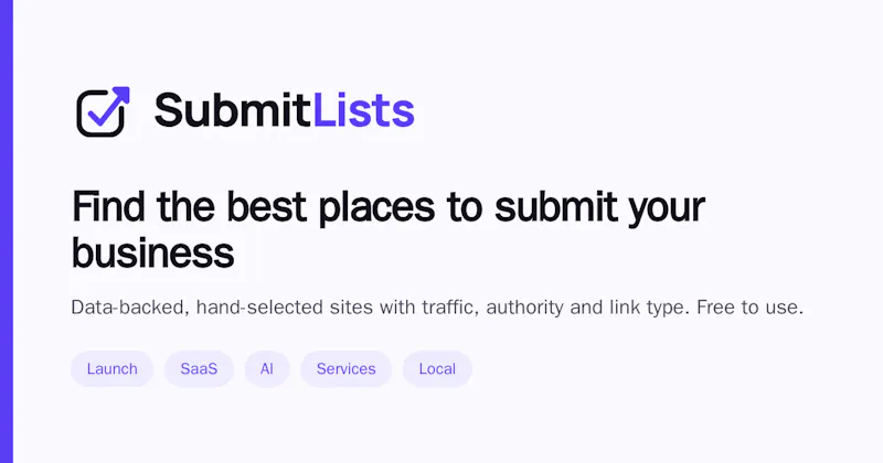 SubmitLists screenshot 1