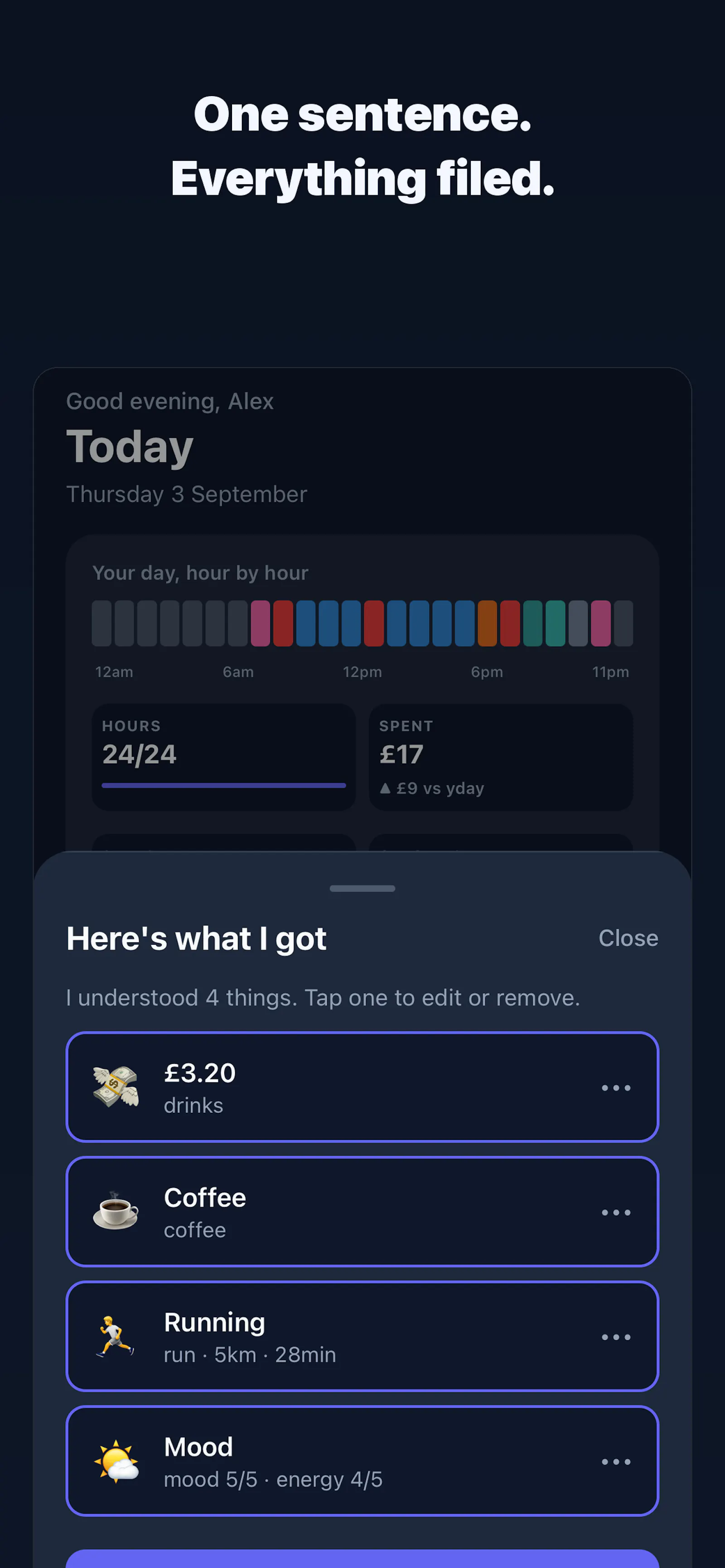 Soria: Life & Habit Tracker screenshot 2