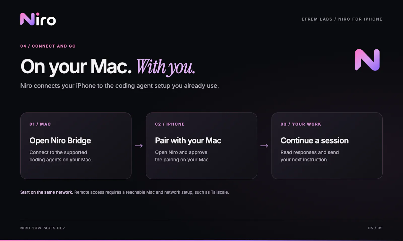 Niro screenshot 2