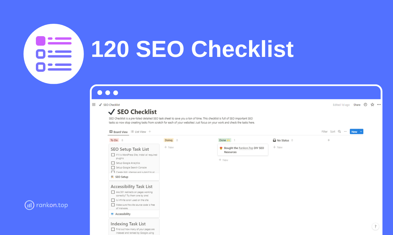Recursos de SEO de bricolaje - Colección de herramientas de SEO, curso, libros electrónicos, plantillas y más media 5
