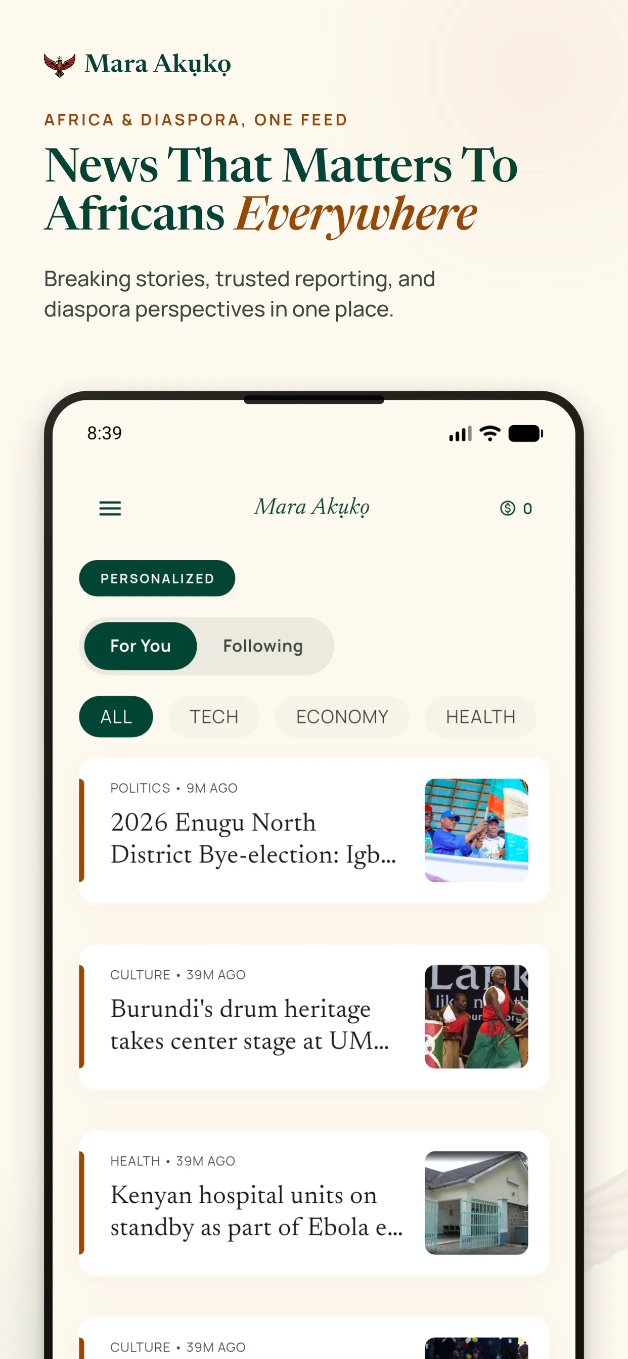 Mara Akụkọ: Pan-African News gallery image