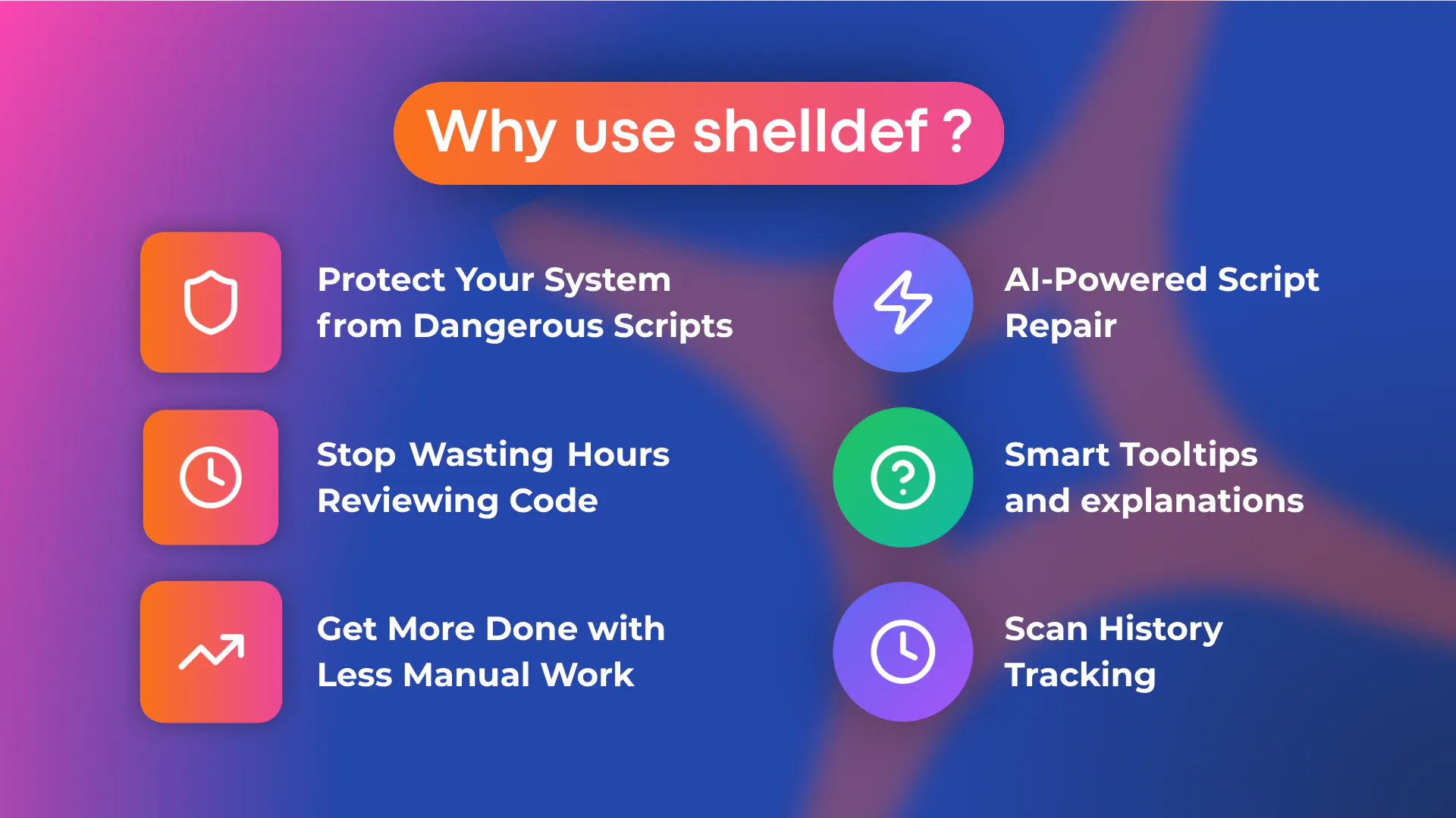 ShellDef: Shell script analyzer to scan, detect, + protect | Product Hunt