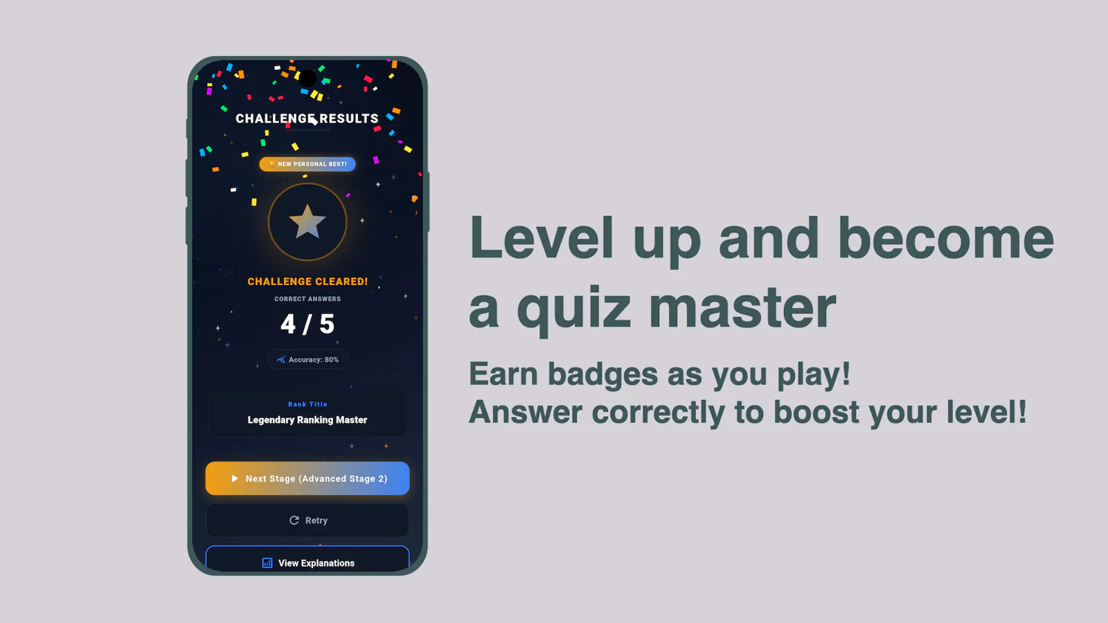 Ranking Trivia Quiz screenshot 4