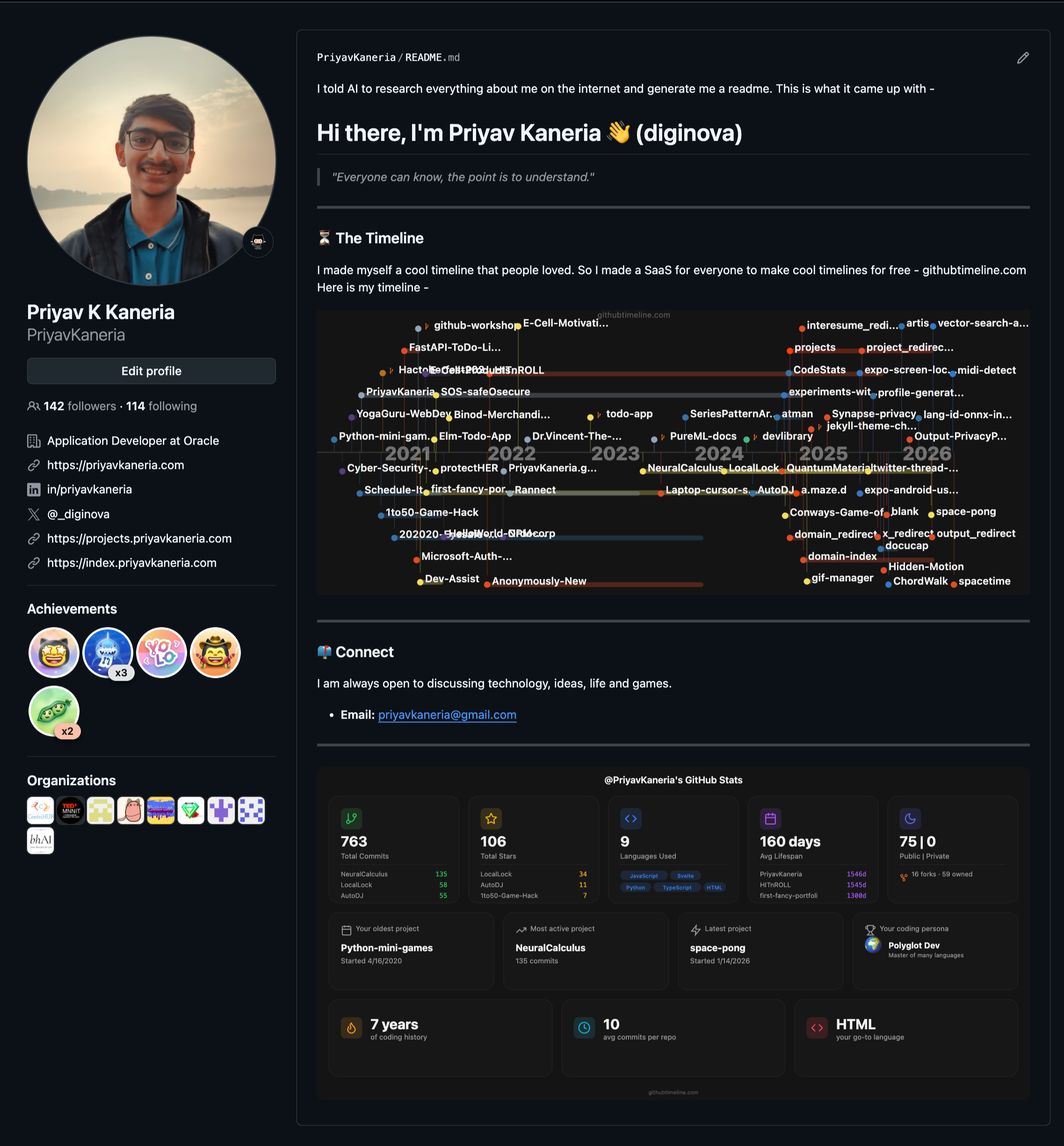 GitHub Timeline gallery image