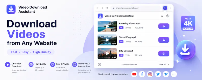 Video Download Assistant screenshot 4