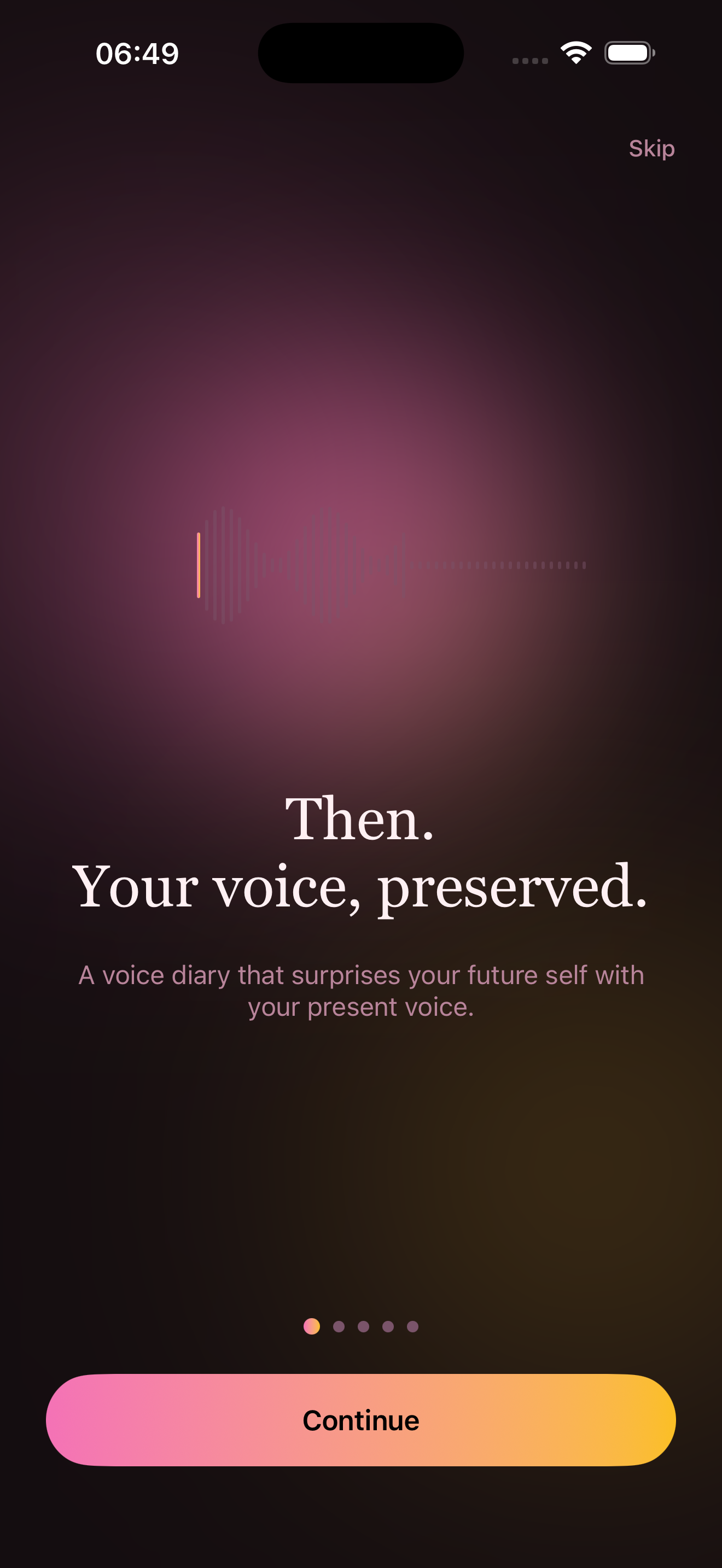 Then – Voice Time Capsule gallery image
