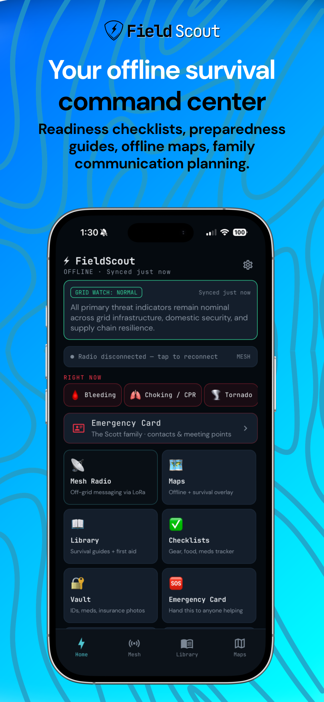 FieldScout - Offline Survival App gallery image