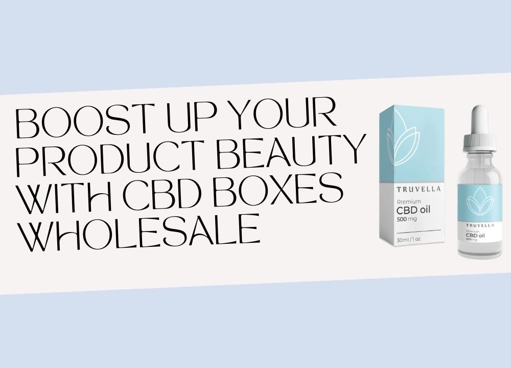 Product Beauty with CBD Boxes Wholesale