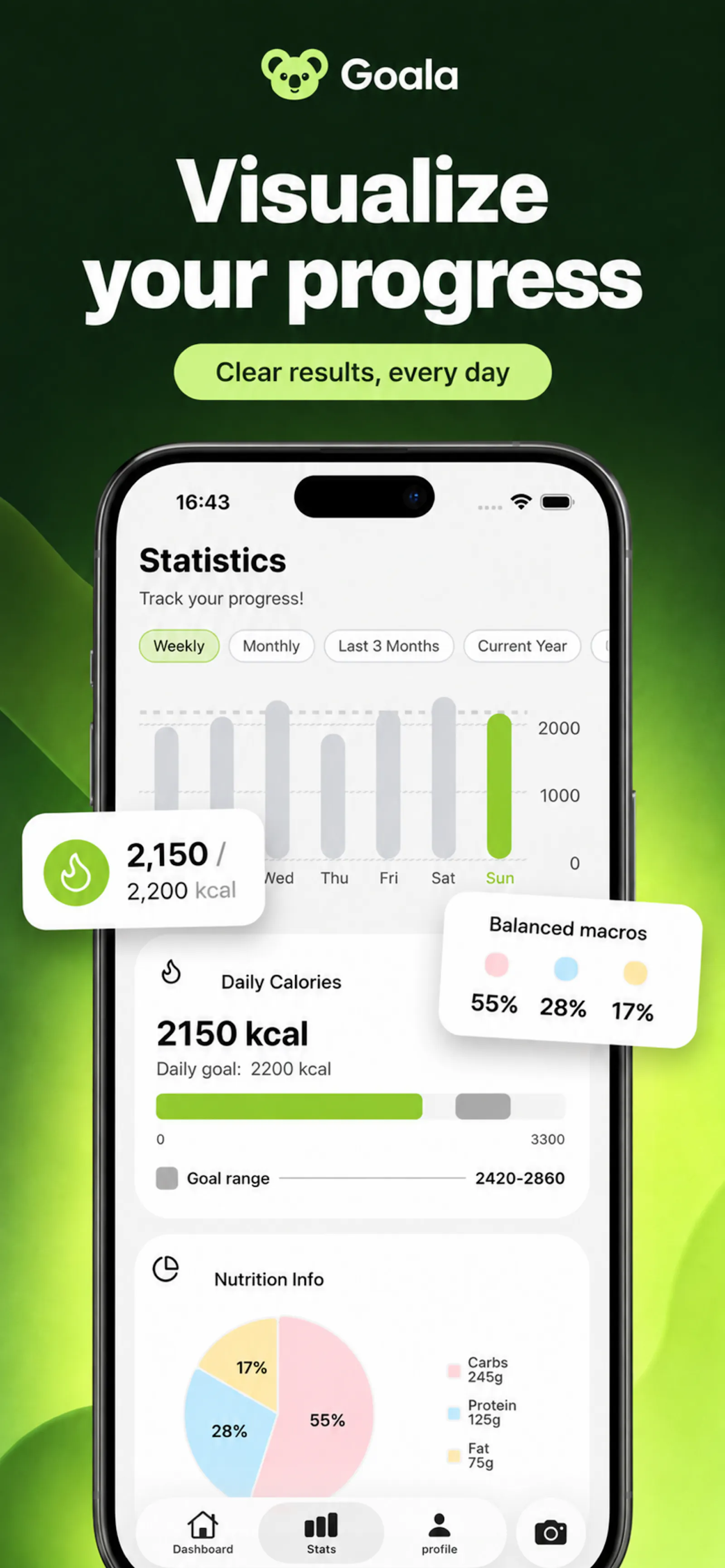Goala — GLP-1 & Nutrition Tracker screenshot 5