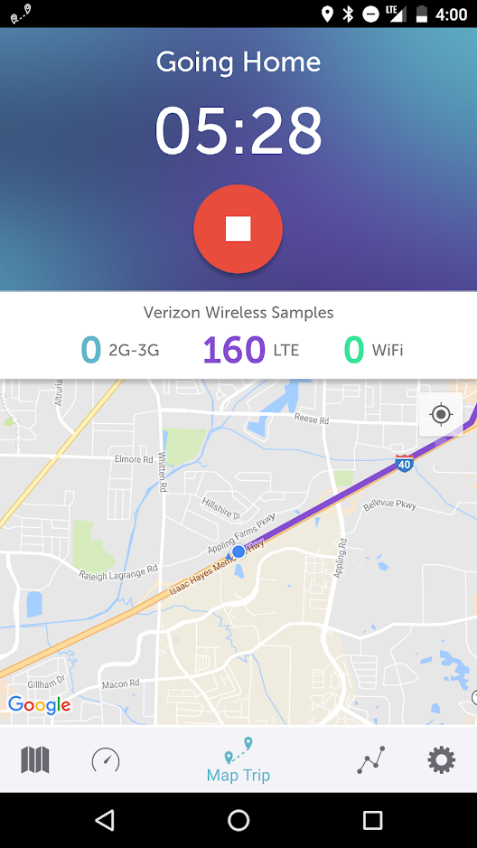 Speedtest & Map Trips from Sensorly gallery image