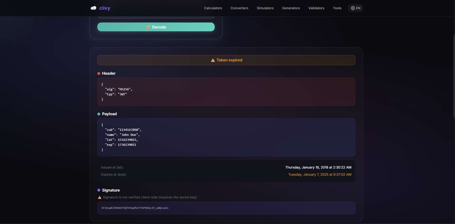 Clivy.cloud - Screenshot 3 showing product features and functionality