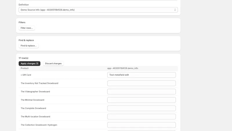 MetaGrid screenshot 4