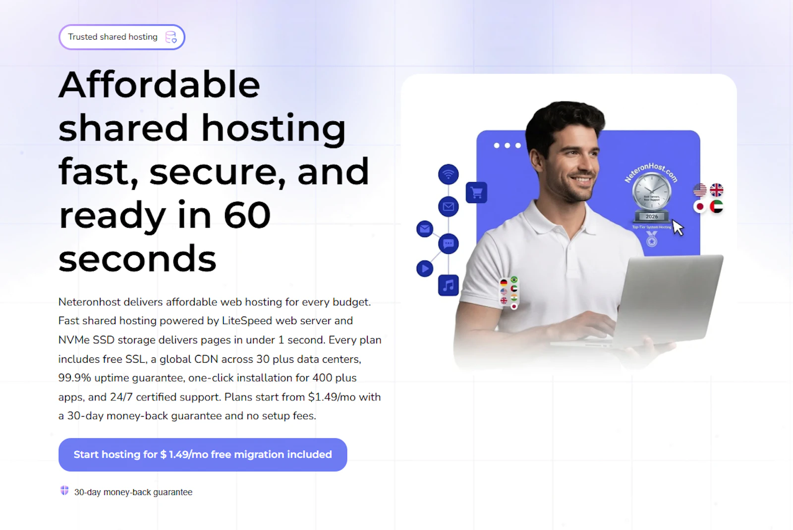 Neteronhost - VPS & Web Hosting screenshot 1
