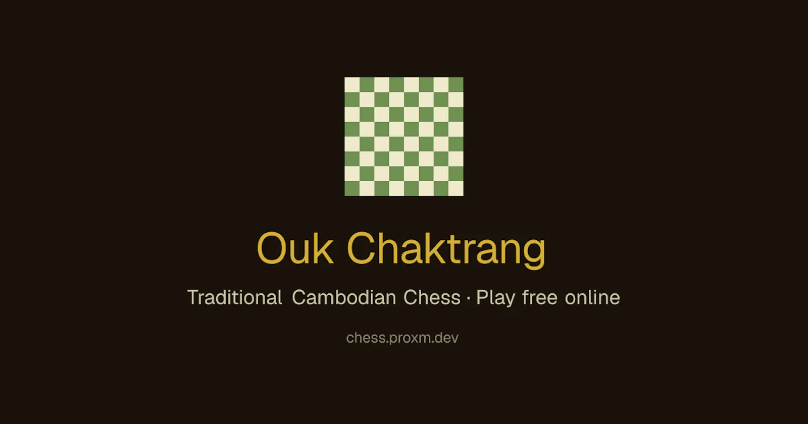 Ouk Chaktrang Arena screenshot 1